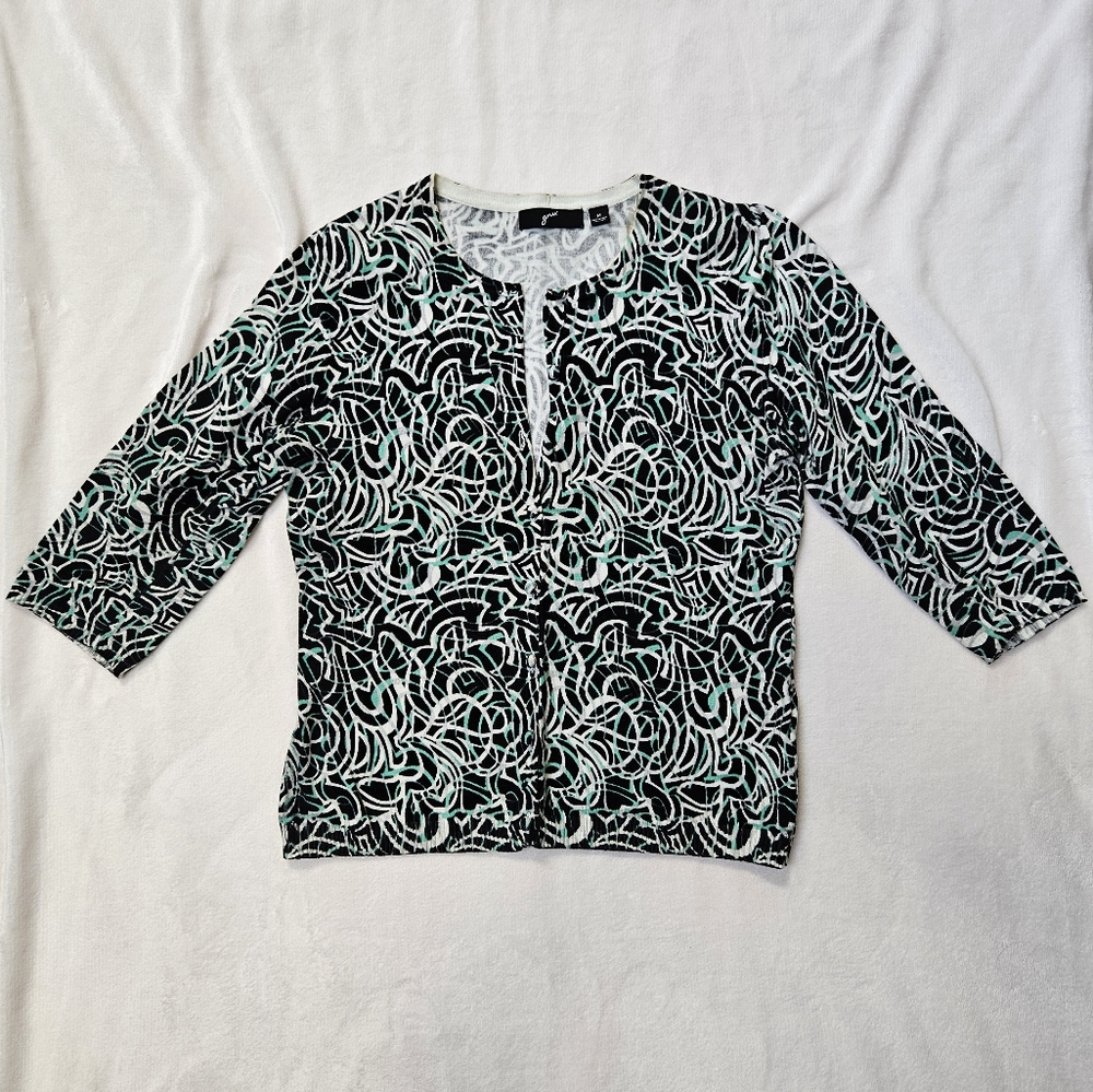 GNW 3/4 Sleeve Cardigan